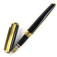극미품△WATERMAN 워터맨 엑셉션 펜촉 18K 나이트&데이 골드 GT F니브 만년필 생산 종료품 케이스 첨부 맨즈