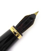 극미품△WATERMAN 워터맨 엑셉션 펜촉 18K 나이트&데이 골드 GT F니브 만년필 생산 종료품 케이스 첨부 맨즈
