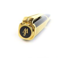 극미품△WATERMAN 워터맨 엑셉션 펜촉 18K 나이트&데이 골드 GT F니브 만년필 생산 종료품 케이스 첨부 맨즈