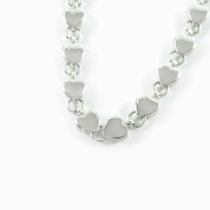 미품★TIFFANY&Co. 티파니 빈티지 925 퍼프 하트 목걸이 실버 프랑스제 중량 16.2 g 레이디스