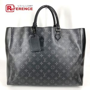 LOUIS VUITTON RI4159 Monogram Eclipse Grand Sac Tote Bag