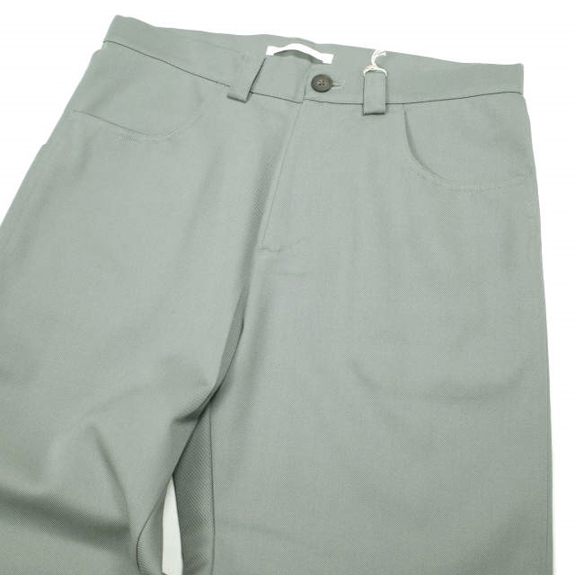 seya. セヤ 22AW 日本製 CHISINAU TROUSERS BOUNCY GABARDINE ウール