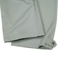 seya. セヤ 22AW 日本製 CHISINAU TROUSERS BOUNCY GABARDINE ウール 