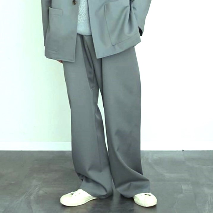 seya. セヤ 22AW 日本製 CHISINAU TROUSERS BOUNCY GABARDINE ウール seya. セヤ 22AW 日本製 CHISINAU TROUSERS BOUNCY GABARDINE ウール