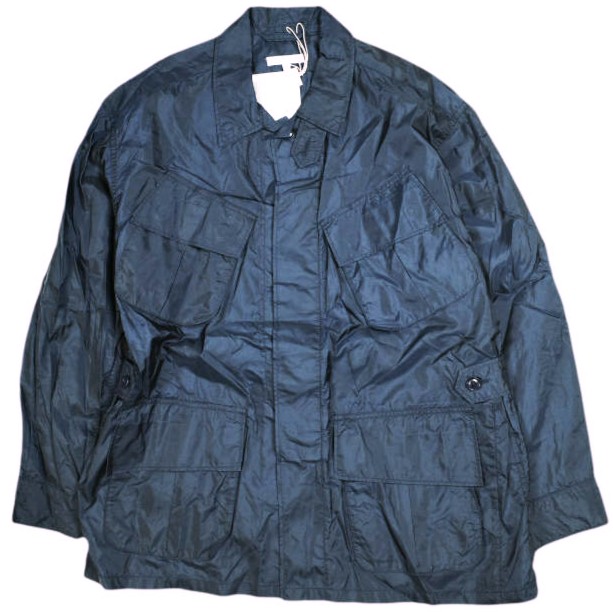 Engineered Garments エンジニアードガーメンツ 22SS アメリカ製 JUNGLE FATIGUE JACKET - NYLON RIPSTOP ジャングルファティーグジャケット ナイロンリップストップ S NAVY ミリタリー BDU アウター【新古品】【中古】【Engineered Garments】 Engineered Garments エンジニアードガーメンツ 22SS アメリカ製