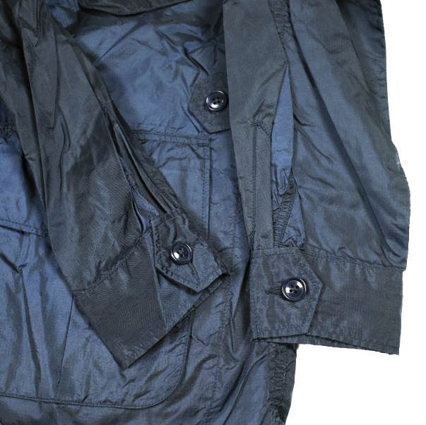 Engineered Garments エンジニアードガーメンツ 22SS アメリカ製 JUNGLE FATIGUE JACKET - NYLON RIPSTOP ジャングルファティーグジャケット ナイロンリップストップ S NAVY ミリタリー BDU アウター【新古品】【中古】【Engineered Garments】 looponline_g19279