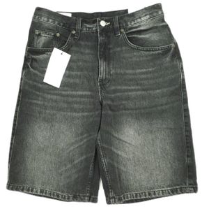 ZARA BAGGY SHORT Black Denim Baggy Shorts 4060/400/800 40 BLACK Shorts Bottoms [New] [Pre-owned] [ZARA]