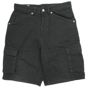 Pre-owned ZARA Denim Cargo Shorts in Black (Sizes 4806/418/406, Size 40)