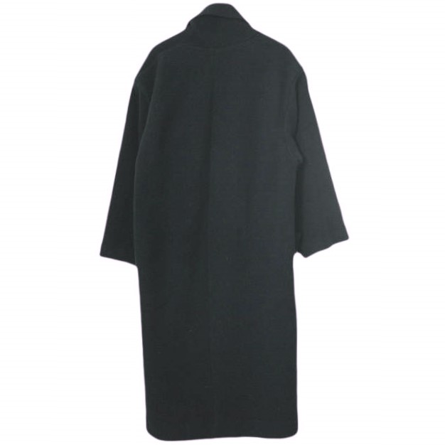 ATON WOOL FLEECE ROBE COAT (SCAGKW0909, 02(M), NAVY) - Made in