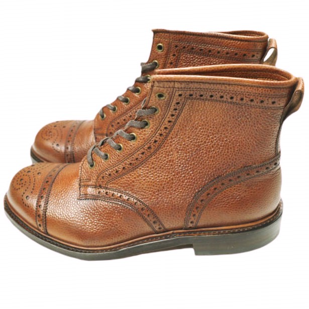 RRL 더블 얼 엘 영국제 BOWERY BOOTS BROGUE 바워리 부츠 823511715001