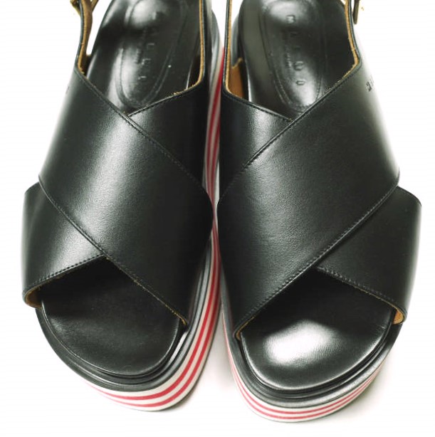 MARNI マルニ 22SS イタリア製 フスベッドウエッジソールサンダル MARNI マルニ 22SS イタリア製 フスベッドウエッジソールサンダル