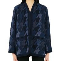 Mame Kurogouchi マメクロゴウチ 23SS 日本製 Houndstooth Knitted 