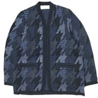 Mame Kurogouchi マメクロゴウチ 23SS 日本製 Houndstooth Knitted 