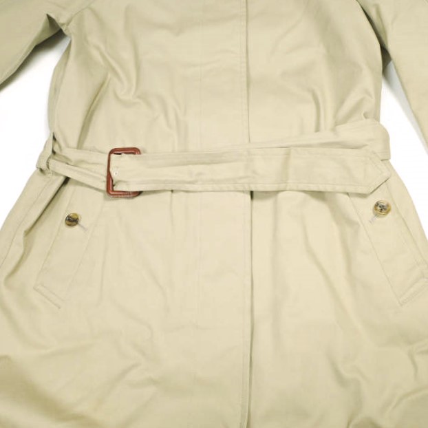 6 ROKU BEAUTY&YOUTH UNITED ARROWS ロク ビューティーアンドユース ユナイテッドアローズ 日本製 コットンギャバジン シングルトレンチコート 1625-299-3386 38 BEIGE ステンカラーコート アウター【中古】【6 ROKU BEAUTY&YOUTH UNITED ARROWS】 6 ROKU BEAUTY&YOUTH UNITED ARROWS ロク ビューティーアンドユース