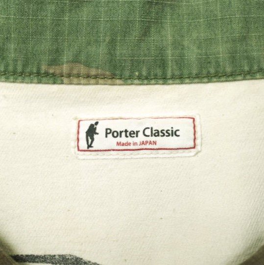 Porter Classic ポータークラシック 日本製 Custom Camouflage Vest コットンリップストップ カスタムカモフラージュベスト L CAMO ジレ パラカチェック war is not healthy トップス【中古】【Porter Classic】 Porter Classic ポータークラシック 日本製 Custom Camouflage Vest