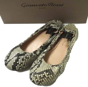 KASHURA 25SS Ballerina Low Crochet Ballerina Shoes, Size 8 (24cm 