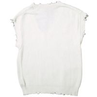 AP STUDIO 20AW Made in Japan Distressed Knit Vest (Size 