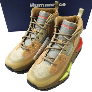 adidas x Pharrell Williams Special Edition HU NMD S1 RYAT GV6638 5(26.5cm) Cardboard/Beige Tone/Solar Yellow Sneakers [New] [Pre-owned] [adidas x Pharrell Williams]