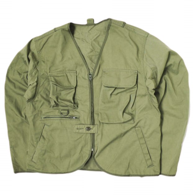 KENNETH FIELD トラベル フィッシング カーディガン KENNETH FIELD 21SS TRAVEL FISHING CARDIGAN - NYLON TWILL WATER