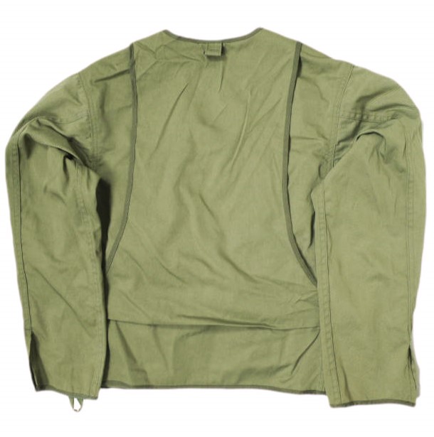 KENNETH FIELD トラベル フィッシング カーディガン KENNETH FIELD 21SS TRAVEL FISHING CARDIGAN - NYLON TWILL WATER