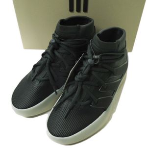 FEAR OF GOD x adidas 2023 Autumn/Winter Special Edition ATHLETICS I BASKETBALL IF6680 Carbon Sneakers, Size US 5(26.5cm) [New] [Pre-owned] [FEAR OF GOD x adidas]