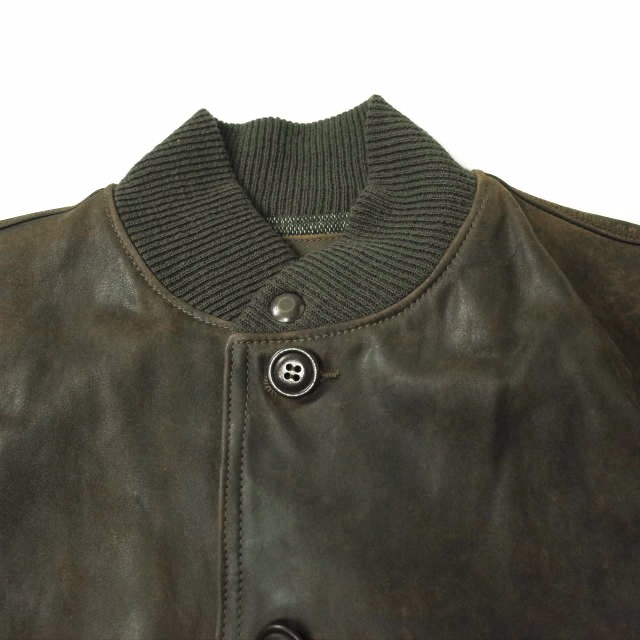 RRL ダブルアールエル Leather Car Coat レザーカーコート