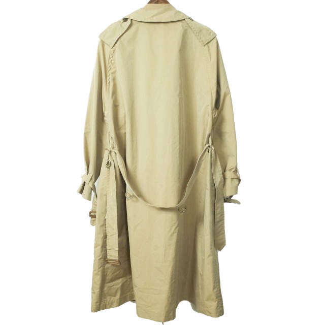 AURALEE 20SS Made in Japan FINX POLYESTER BIG TRENCH COAT