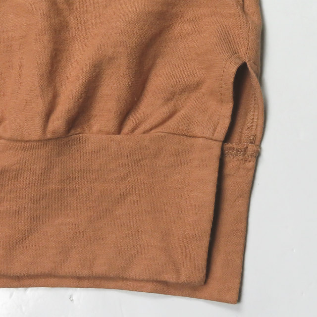 LIMI feu 20SS Made in Japan 30/-SZ C Strong Twist Jersey AH Slit T
