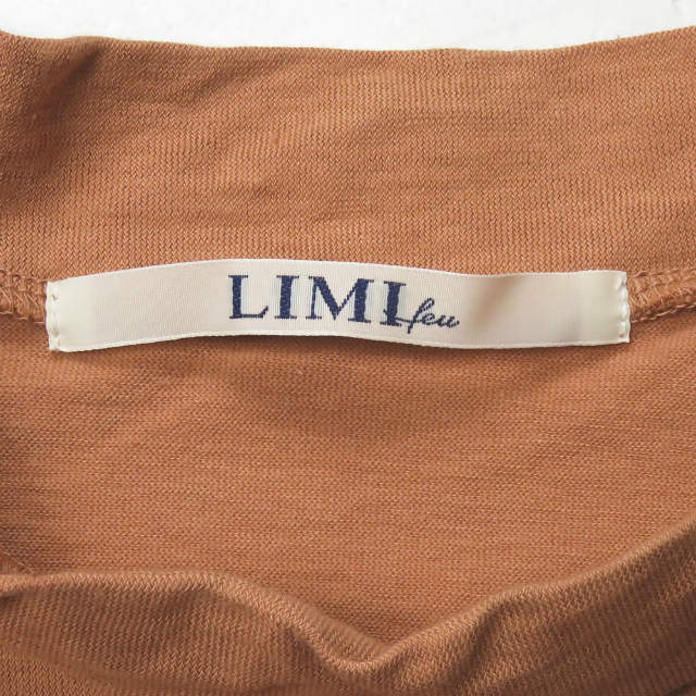 LIMI feu　Rib Barbed Wire Short Sleeve T LIMI feu 20SS Made in Japan 30/-SZ C Strong Twist Jersey AH Slit T