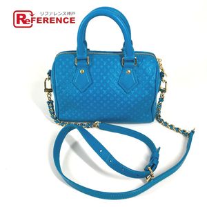 LOUIS VUITTON 모노그램 나노그램 스피디 밴드 리에르 20 cm 핸드백