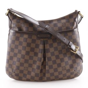 二手LOUIS VUITTONBloomsbury PM 单肩包 N42251，Damier 帆布，2011 年，棕色，DU4171，A5 尺寸，拉链，女士。
