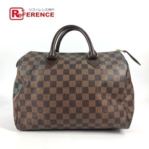 LOUIS VUITTON DU3008 Damier Speedy 30 Handbag