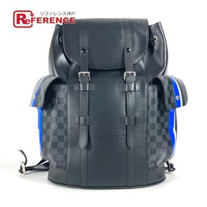 louis vuitton christopher damier graphite blue backpack 2018 Pixel PM Daypa – NUIR VINTAGE and signature prints enable a unique finish for each piece Louis Vuitton Damier Graphite Pixel