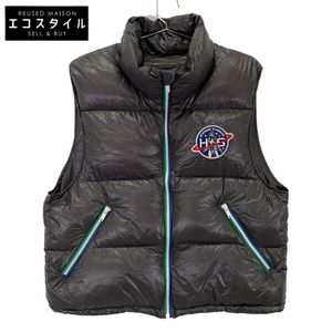 Hysteric Glamour Crew 貼布裝飾立領羽絨背心 01223AV01 F [二手]