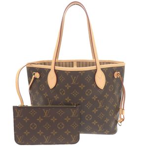 미사용 루이비통 현행품 네버풀 PM 모노그램 M46979 IC ブラウン 토트 백 LV 0892【중고】 LOUIS VUITTON