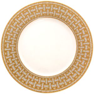 全新愛馬仕馬賽克Plate，24K金，P026001P，瓷器，金，餐具，1394 [二手] 愛馬仕