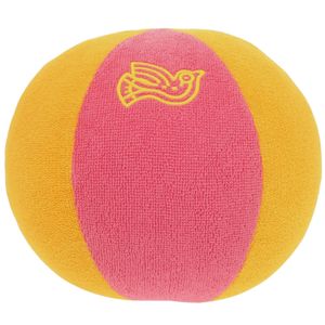 全新未使用爱马仕沙滩球，Animaux Natte 棉质，粉色/黄色，玩具，1488 [二手] 爱马仕婴童