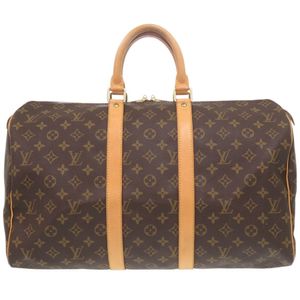 Pre-owned LOUIS VUITTON Vuitton Keepall 45 Monogram M41428 Boston Bag LV 0371