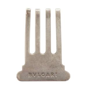 Bvlgari Silver 925 Money Clip 1252 [Pre-owned] BVLGARI Men's