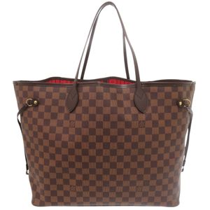 路易威登 Neverfull GM Damier N51106ブラウン手提包 LV 0434 [LOUIS VUITTON] 成色極佳
