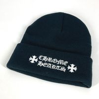 CHROME HEARTS Two Color Watch Cap Knit Hat | 日本二手精品  display picture 1