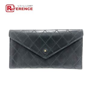 CHANEL 124**** Matelasse Long Wallet