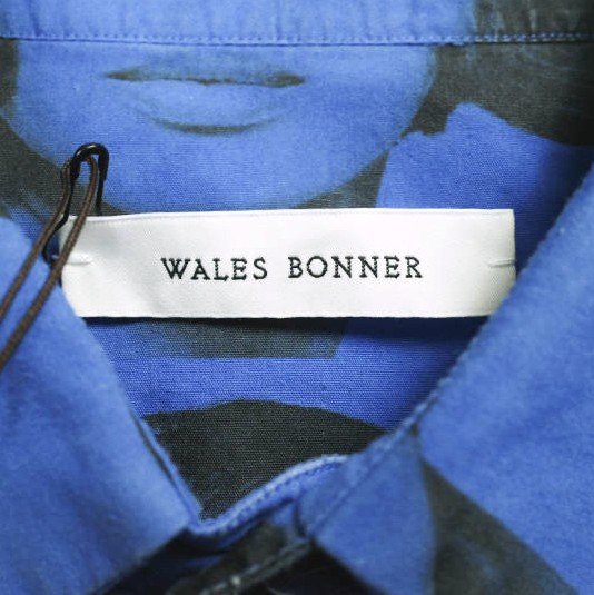 WALES BONNER 2025 Autumn/Winter Theaster Gates Edition Selah Shirt
