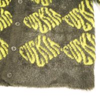 HUF ハフ 21AW FUCK IT CARDIGAN シャギーニットカーディガン KN00315 