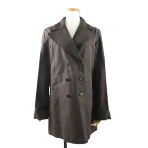 Pre-owned Louis Vuitton cotton trench coat