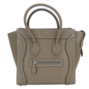 二手 Celine Micro Luggage 皮革手提包