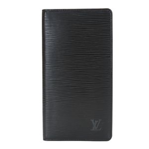 Pre-owned Louis Vuitton Porte Cléto Cardi Wallet in Epi Leather