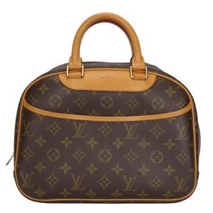 二手路易威登 Trouville Monogram 手提包，天然皮革