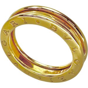 二手宝BVLGARIB-ZERO1 单环戒指，18k 金，17 号，8.2 克，57 号，女士款。