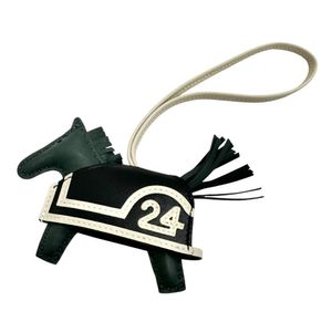 爱马仕 Rodeo PM/Robeo 24 包饰，其他配饰，Anjo Miro Vert Mangrove/Clay/Black，女士 [二手]